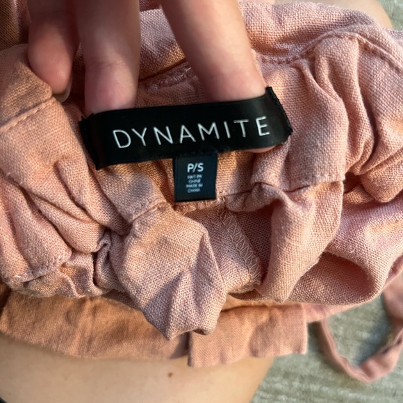 Linen Paperbag Skirt - Picture 4 of 5